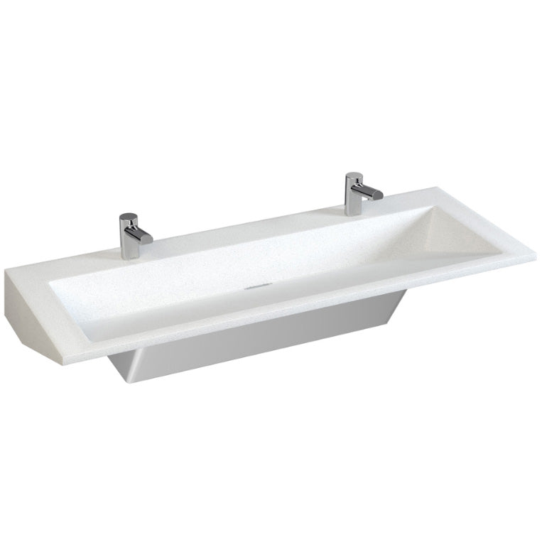 Bradley Verge Commercial Handwashing Sink - LVRD-Series, Two-Station, LVRD2