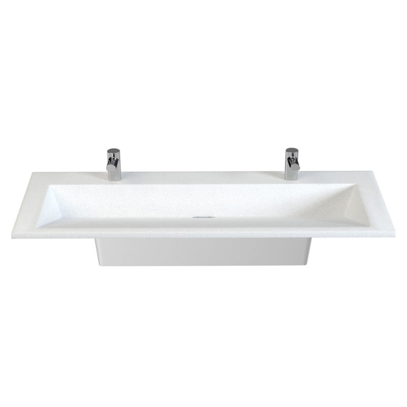 Bradley Verge Commercial Handwashing Sink - LVRD-Series, Two-Station, LVRD2
