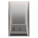 Bradley 4A20-43 Commercial Restroom Sanitary Napkin/ Tampon Dispenser, 50 Cents, Recessed-Mounted, Stainless Steel
