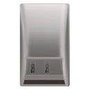 Bradley 4A20-1145 Commercial Restroom Sanitary Napkin/ Tampon Dispenser, 25 Cents, Surface-Mounted, Stainless Steel