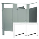 Bradley Toilet Partition (Metal) 2 In Corner (72" W x 61-1/4"D)  IC23660