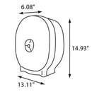 Palmer Fixture 4-Roll Carousel Tissue Dispenser-TS , Turnado RD0044-01