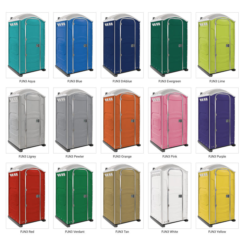 PolyJohn PJN3 Portable Restroom, Standard, PJN3-1000