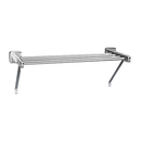 ASI 7309-24B Commercial Restroom Towel Shelf, 8" D x 24" L, Stainless Steel w/ Bright-Polished Finish