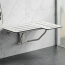 Bobrick B-5181 Reversible Folding Restroom Shower Seat, 360 lb Load Capacity, Phenolic