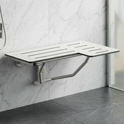 Bobrick B-5181 Reversible Folding Restroom Shower Seat, 360 lb Load Capacity, Phenolic