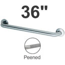 Bobrick B-6806.99x36 (36 x 1.5) Commercial Grab Bar, 1-1/2" Diameter x 36" Length, Concealed-Mounted, Stainless Steel (Peened)