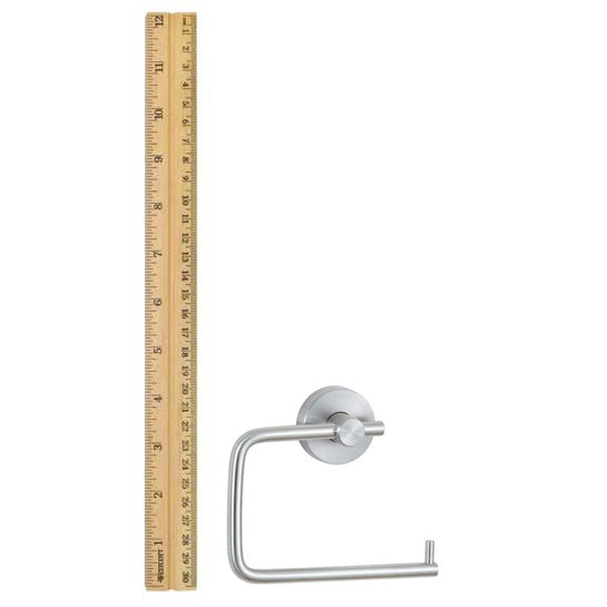 Bobrick B-543 Commercial Toilet Paper Spare Roll Dispenser, Surface-Mounted, Stainless Steel w/ Satin Finish