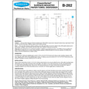 Commercial Paper Towel Dispenser (4 x Bobrick B-262)