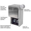 Bobrick B-2888 Commercial Toilet Paper Dispenser, Surface-Mounted, Stainless Steel w/ Satin Finish