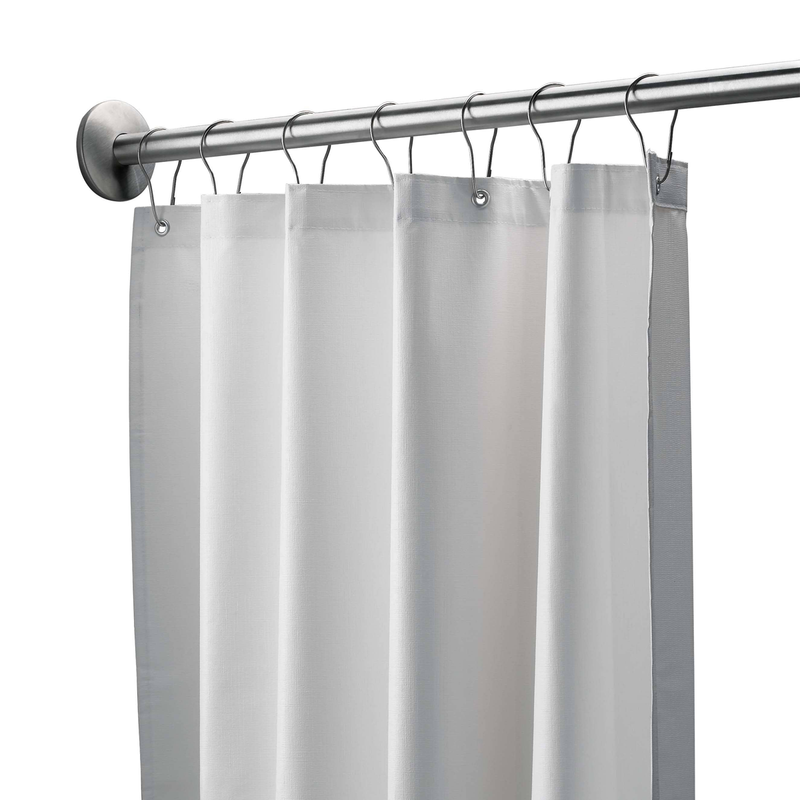 Bradley 9533-427200 Commercial Shower Curtain, 72" Length, Vinyl