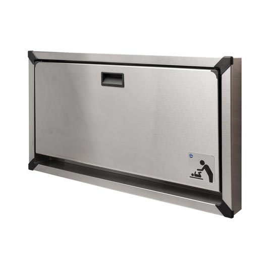 Bradley 962-00 Baby Changing Station, Recessed-Mounted, Stainless Steel