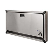 Bradley 962-00 Baby Changing Station, Recessed-Mounted, Stainless Steel