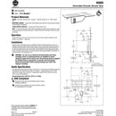 Bradley 9569-00, Shower Seat, 400 lb Load Capacity, Stainless Steel