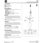 Bradley 6322-00 Commercial Liquid Soap Dispenser, Countertop Mounted, Manual-Push, Stainless Steel - 2.5