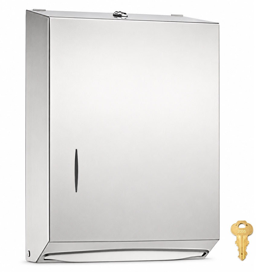 Bradley 250-15 Commercial BX-Paper Towel Dispenser, Surface-Mounted, Stainless Steel