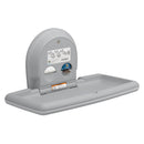 Koala Kare KB300-01 Horizontal Baby Changing Station, Surface-Mounted, Grey (Formerly KB200-01)