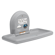 Koala Kare KB300-01 Horizontal Baby Changing Station, Surface-Mounted, Grey (Formerly KB200-01)
