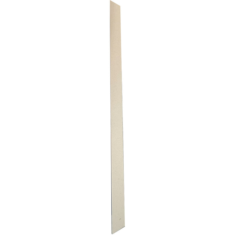Bradley P482-04 Toilet Partition Pilaster, 4"W x 82"H, Plastic