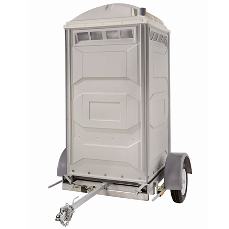 PolyJohn FS3-1000 Portable Restroom Single Trailer, TU01-1001