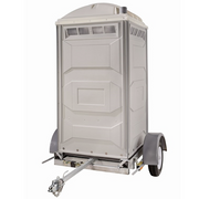 PolyJohn FS3-1000 Portable Restroom Single Trailer, TU01-1001