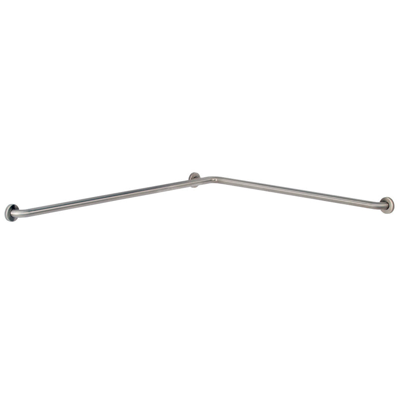 Bobrick B-6897 (54 x 42 x 1.25) Commercial Grab Bar, 1-1/2" Diameter x 54" Length, Stainless Steel