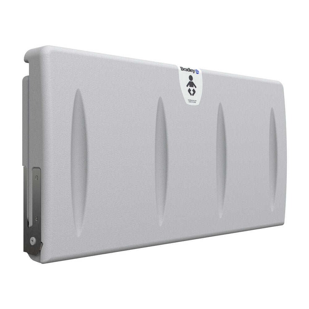 Bradley 9631-00 Baby Changing Station, Surface-Mounted, Plastic