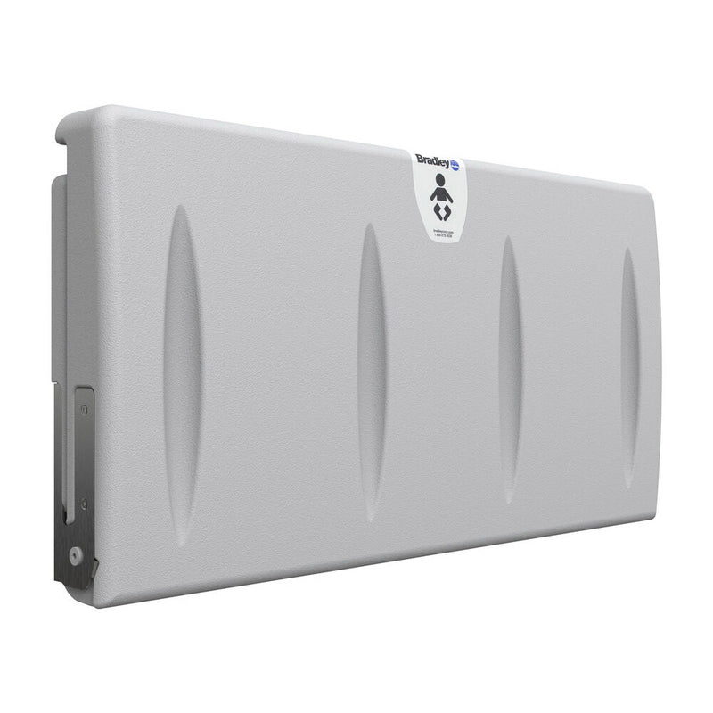 Bradley 9631-00 Baby Changing Station, Surface-Mounted, Plastic