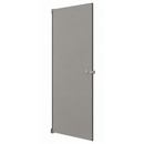 Hadrian (Metal) Stall Door (34" x 58") Powder Coated Metal, Includes 601010 Chrome B/F Out-Swing Hardware Kit - 510034