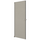 Hadrian (Metal) Stall Door (34" x 58") Powder Coated Metal, Includes 601010 Chrome B/F Out-Swing Hardware Kit - 510034