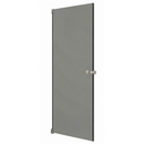 Hadrian (Metal) Stall Door (34" x 58") Powder Coated Metal, Includes 601010 Chrome B/F Out-Swing Hardware Kit - 510034