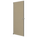 Hadrian (Metal) Stall Door (34" x 58") Powder Coated Metal, Includes 601010 Chrome B/F Out-Swing Hardware Kit - 510034