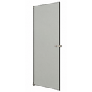 Hadrian (Metal) Stall Door (34" x 58") Powder Coated Metal, Includes 601010 Chrome B/F Out-Swing Hardware Kit - 510034