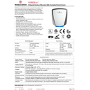 World Dryer VERDEdri Q-974A Suface-Mounted ADA Hand Dryer, White Aluminum, Updated Part Number: Q-974A2