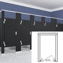 Scranton Hiny Hiders Toilet Partition (Plastic) 1 Between Wall (36"W x 61-1/4"D) BW13660-PL-SCRANTON