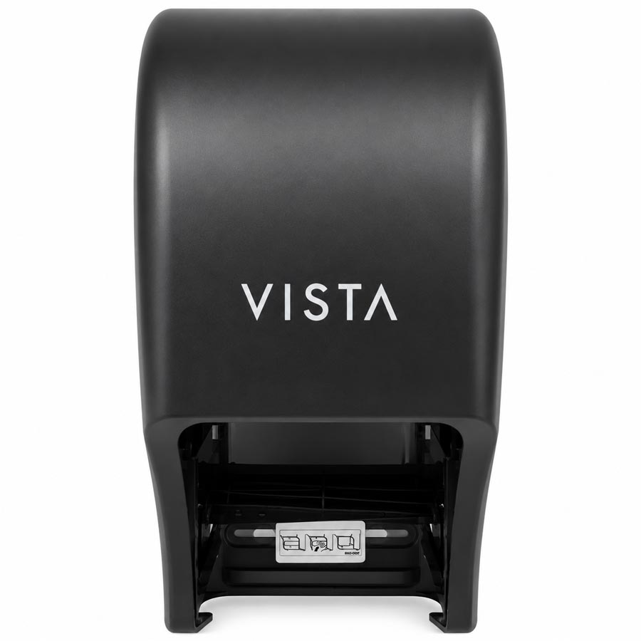 VISTA Standard Roll Toilet Paper Dispenser, Dark Translucent - TP3003