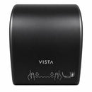 VISTA Mechanical Auto Cut Roll Towel Dispenser, Black Translucent - PT2004