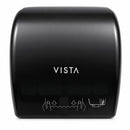 VISTA Mechanical Auto Cut Roll Towel Dispenser, Black Translucent - PT2005
