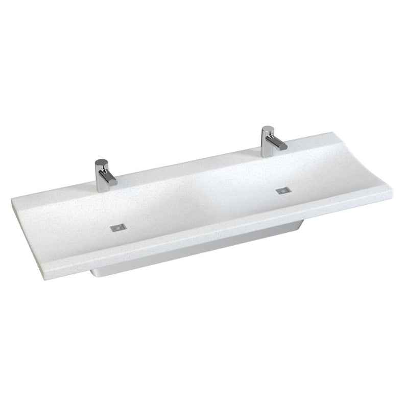 Bradley Verge Commercial Handwashing Sink - LVS-Series, Two-Station, LVSD2