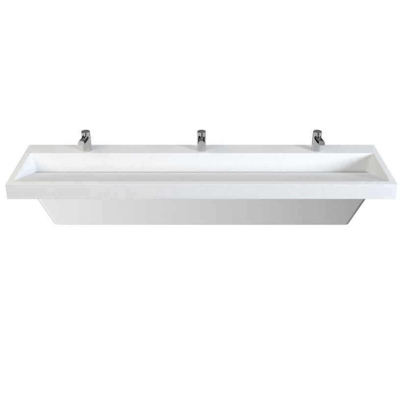 Bradley Verge Commercial Hand Wash Sink - LVA-Series, Three-Station, LVAD3