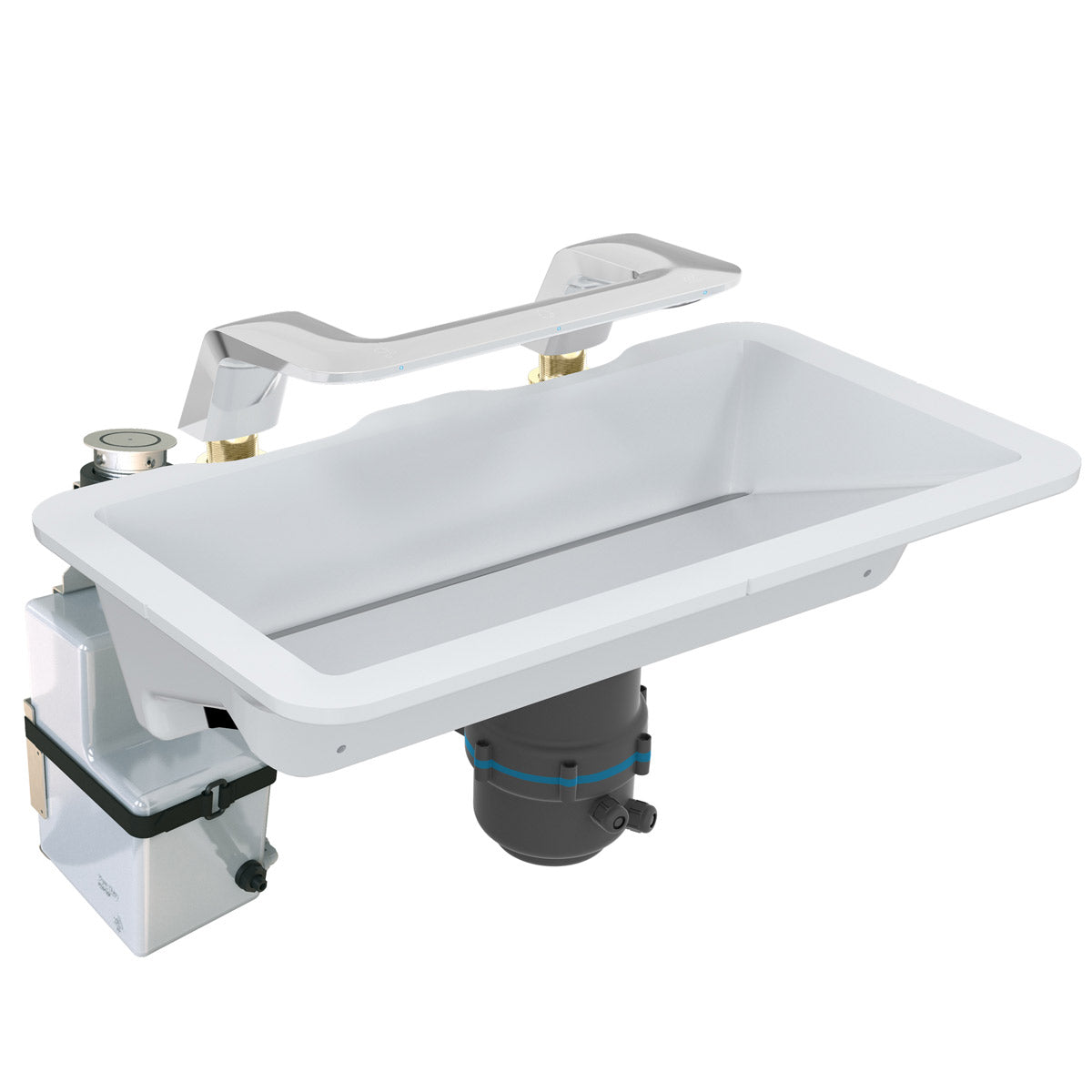 Bradley Terreon Undermount Kit with WashBar WB1 - WB1-WB-TR1