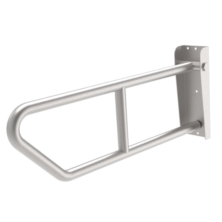 Bradley 8370-107000 BX-SWING UP GRAB BAR- 1-1/4" OD- 30" LONG- SATIN FINISH