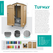 Satellite Tufway Portable Restroom (Tufway)
