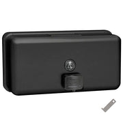 ASI 0345-41 Soap Dispenser - Liquid, Horizontal - Matte Black - 40 oz. - Surface Mounted