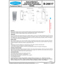 Bobrick B-26617 Surface-Mounted Liquid Soap Dispenser