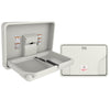 ASI 9014 Baby Changing Station - Horizontal - Plastic - Surface Mounted