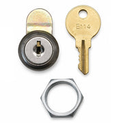 ASI L-001 Lock, Nut & E-114 Key for Door