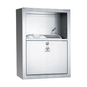ASI 0548-9 Traditional - Sharps Disposal Cabinet - Container Not Included - Surface Mounted