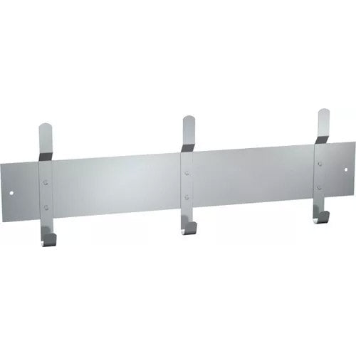 ASI 1307-3 Utility Hook Strip - 3 Hooks - 26" L - Surface Mounted