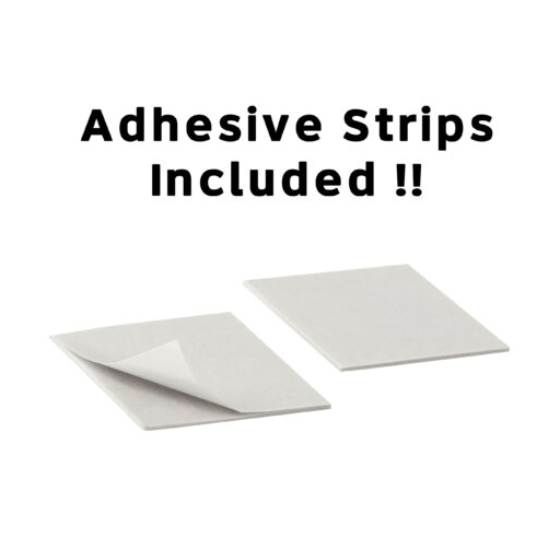 Unisex Handicap Braille Restroom Sign, ADA Compliant, Black & White w/ Adhesive Strips Included, 6" X 9" - ALPSGN-4